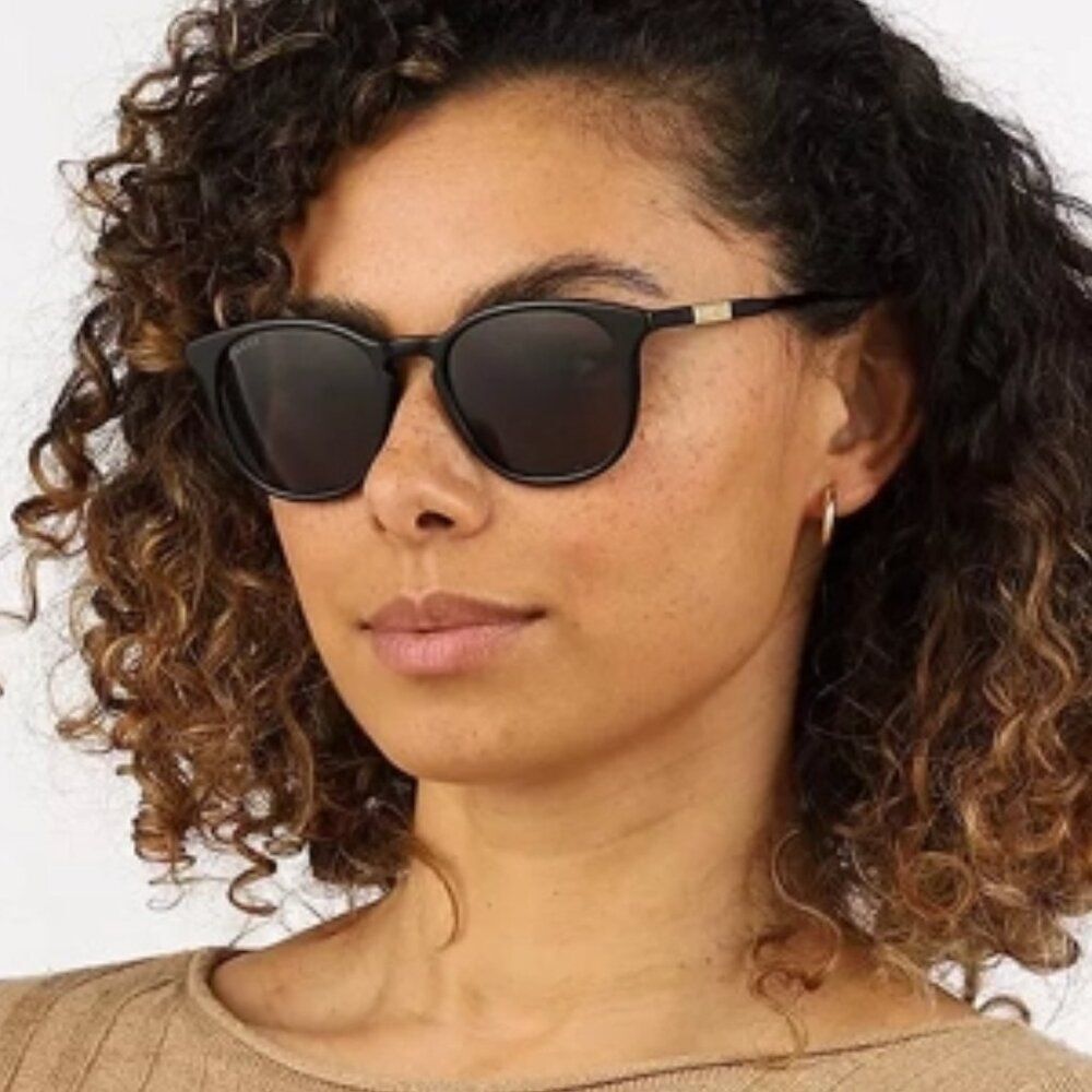 SALE! NEW Gucci GG1157S 001 Black Grey Round Unisex Sunglasses